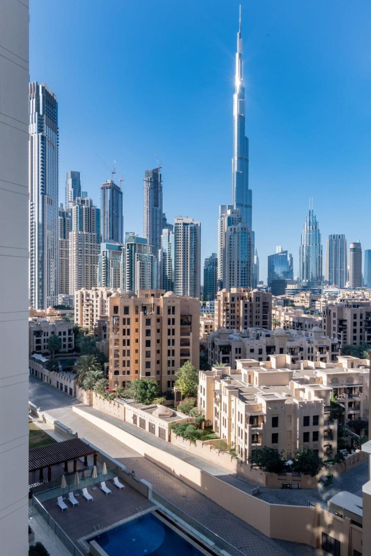 דירות דובאי Silkhaus Design 1Bdr With Burj Khalifa View In New Tower מראה חיצוני תמונה